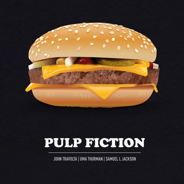 Pulp Fiction - Alternative Movie Poster by MoviePosterBoy